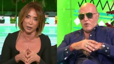 María Patiño y Kiko Matamoros en 'No somos nadie'.