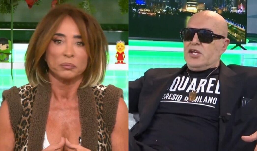 María Patiño y Kiko Matamoros en 'No somos nadie'.