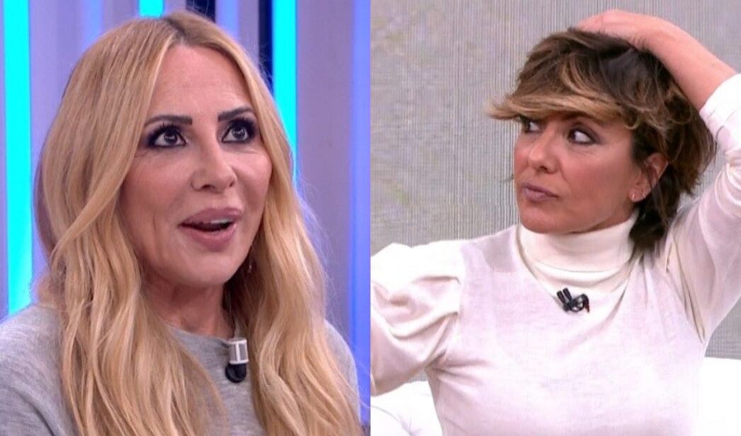 Marta Sánchez con Sonsoles Ónega en 'Y ahora Sonsoles'.