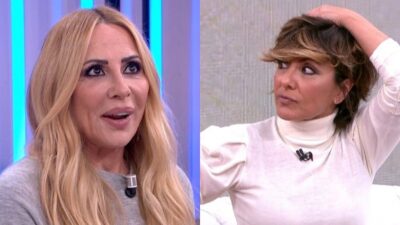 Marta Sánchez con Sonsoles Ónega en 'Y ahora Sonsoles'.