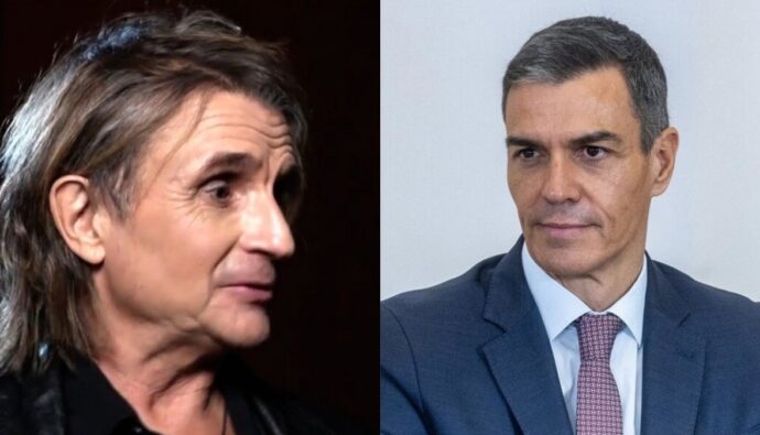 Nacho Cano y Pedro Sánchez.