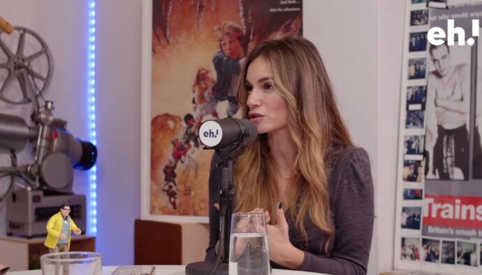 Norma Ruiz en el podcast 'Cañas y Barra'.