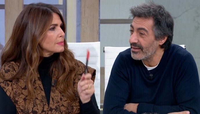 Nuria Roca y Juan del Val en 'La Roca'.