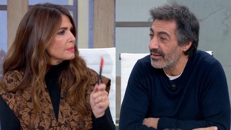 Nuria Roca y Juan del Val en 'La Roca'.