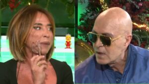 María Patiño y Kiko Matamoros.