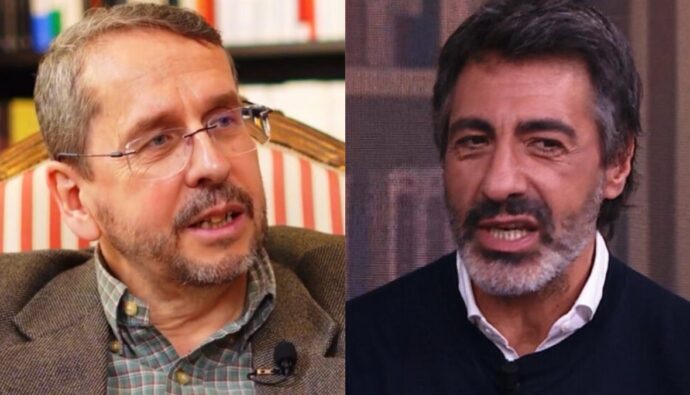 Rafael Narbona y JUan del Val.