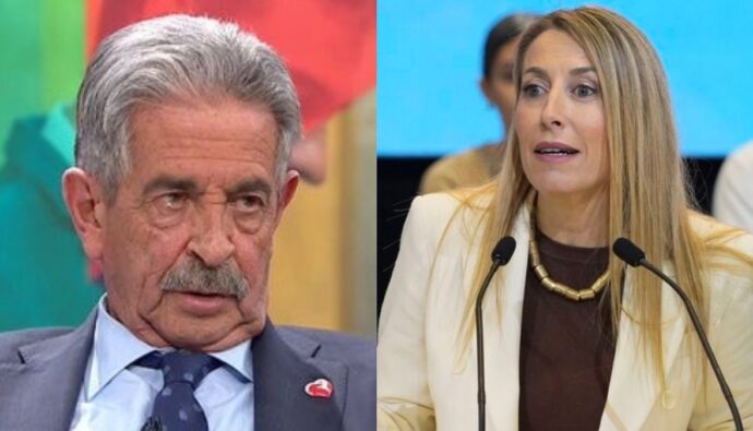 Miguel Ángel Revilla y María Guardiola.