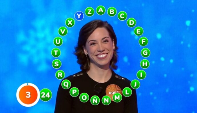 Rosa Rodríguez en 'Pasapalabra'.