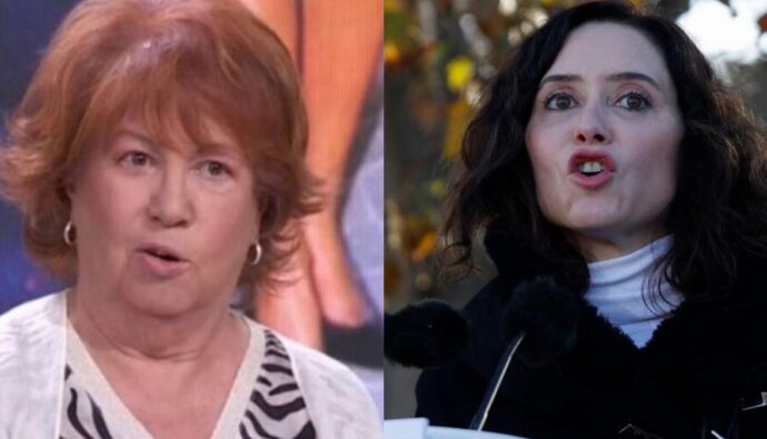 Rosa Villacastín e Isabel Díaz Ayuso.