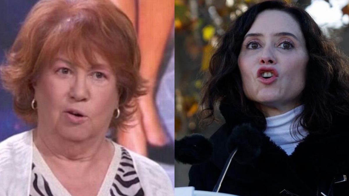 Rosa Villacastín e Isabel Díaz Ayuso.