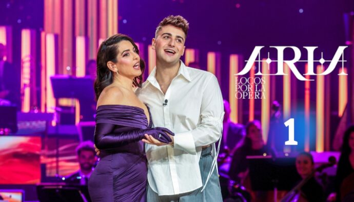 Ruth Lorenzo y Juanjo Bona en 'ARIA, locos por la ópera'.