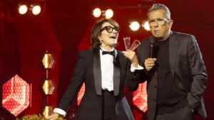 Silvia Abril y Andreu Buenafuente en 'Futuro Imperfecto'.