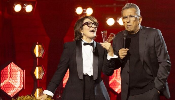 Silvia Abril y Andreu Buenafuente en 'Futuro Imperfecto'.