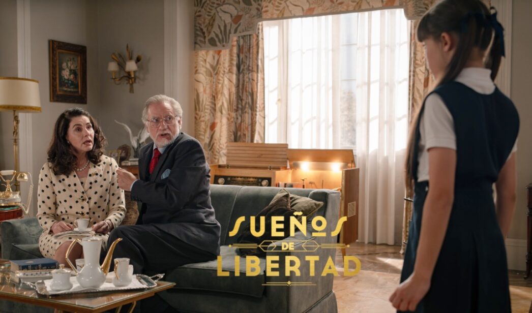 Digna, Damián y Julia en 'Sueños de libertad'.