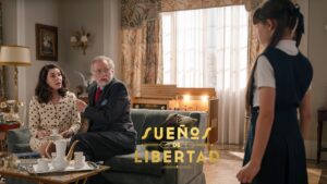 Digna, Damián y Julia en 'Sueños de libertad'.