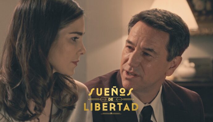 Begoña y Gabriel en 'Sueños de libertad'.