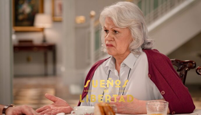 Delia en 'Sueños de libertad'.