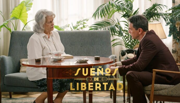 Delia y Gabriel en 'Sueños de libertad'.