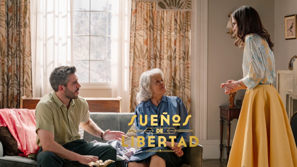 Andrés, Delia y Begoña en 'Sueños de libertad'