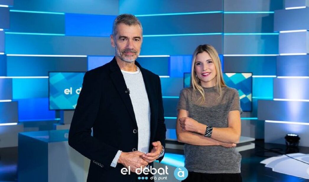 Toni Cantó en 'El Debat' de 'À Punt'.
