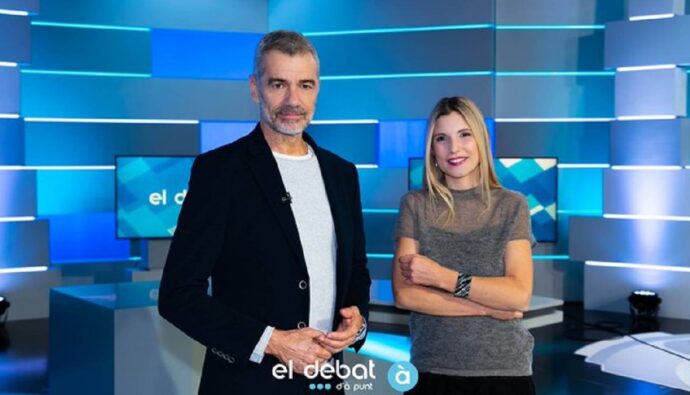 Toni Cantó en 'El Debat' de 'À Punt'.
