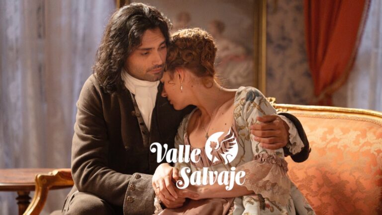 Rafael y Adriana en 'Valle Salvaje'.