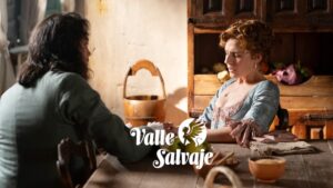 Rafael y Adriana en 'Valle Salvaje'.