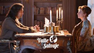 Rafael y Adriana en 'Valle Salvaje'.