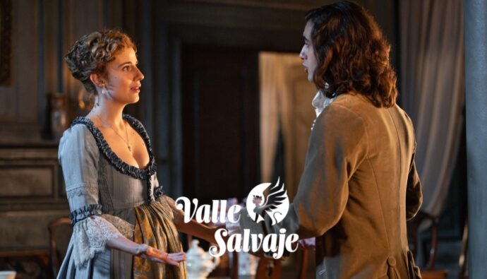 Adriana y Alejo en 'Valle Salvaje'.