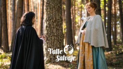 Adriana y Rafael en 'Valle Salvaje'.