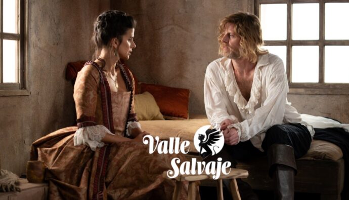 Victoria y Dámaso en 'Valle Salvaje'.