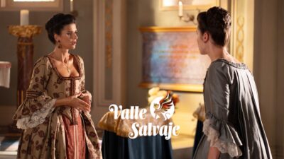 Victoria y Mercedes en 'Valle Salvaje'.