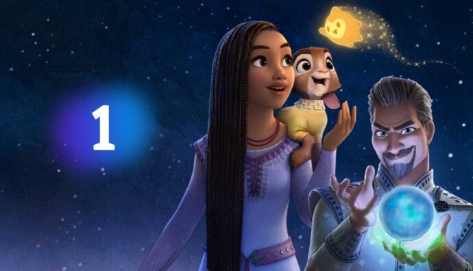 La 1 estrena 'Wish: el poder de los deseos'.