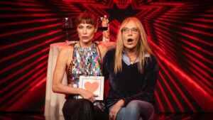 Cristina Piaget y Belén Rodríguez en su duelo de expulsión de 'GH DÚO'