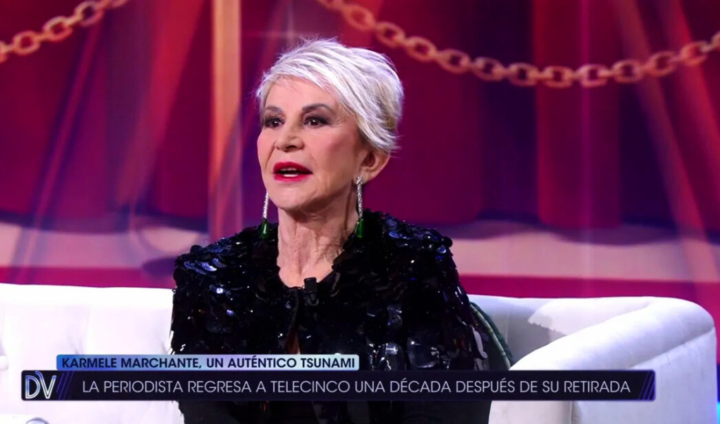 Karmele Marchante en 'De Viernes'