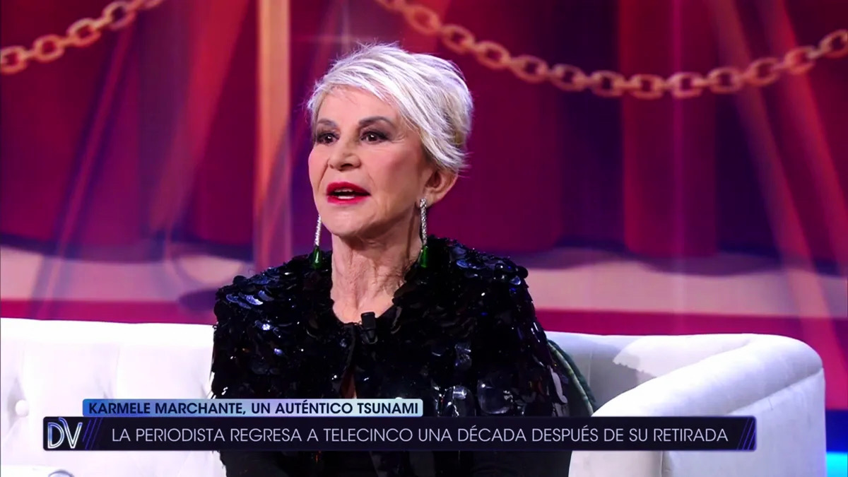 Karmele Marchante en 'De Viernes'