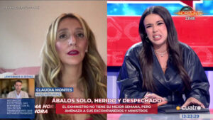 Claudia Montes y Sarah Santaolalla en 'En boca de todos'