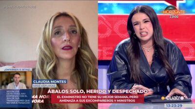 Claudia Montes y Sarah Santaolalla en 'En boca de todos'