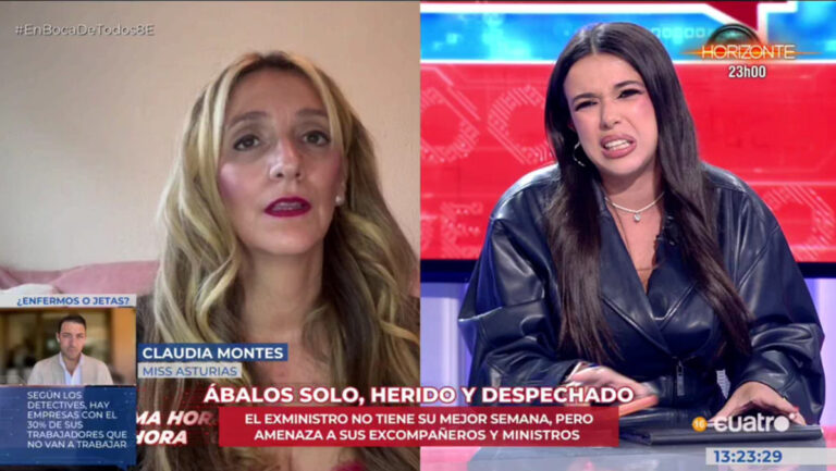 Claudia Montes y Sarah Santaolalla en 'En boca de todos'