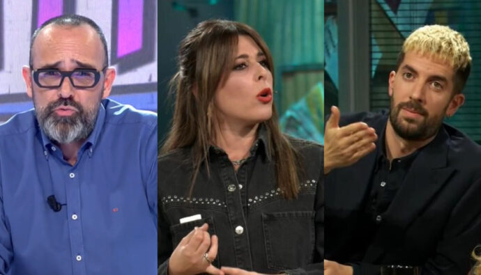 Risto Mejide, Valeria Ros y David Broncano