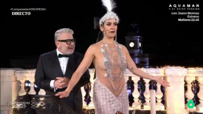 Cristina Pedroche y Alberto Chicote en las Campanadas