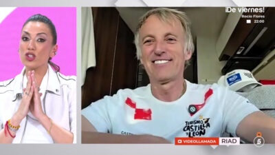 Patricia Pardo y Jesús Calleja