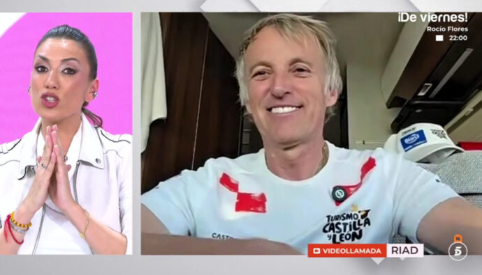 Patricia Pardo y Jesús Calleja