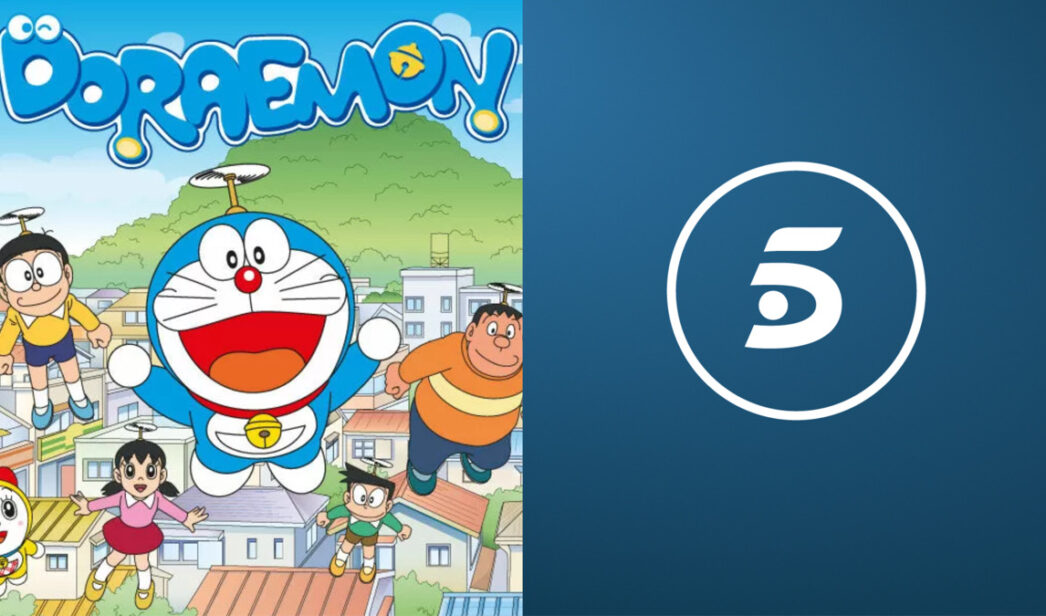'Doraemon' en Boing y logo de Telecinco