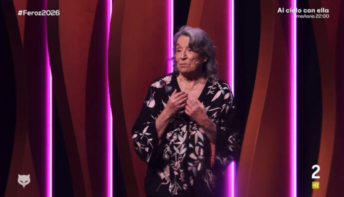 Petra Martínez en la gala de los Premios Feroz 2026