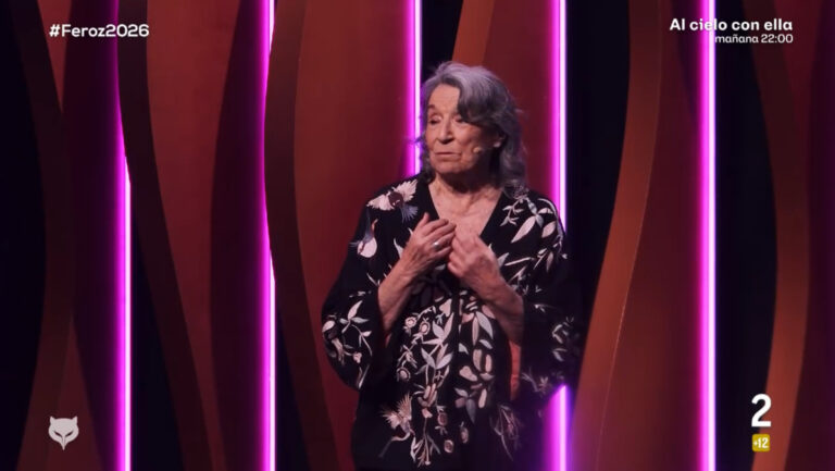 Petra Martínez en la gala de los Premios Feroz 2026