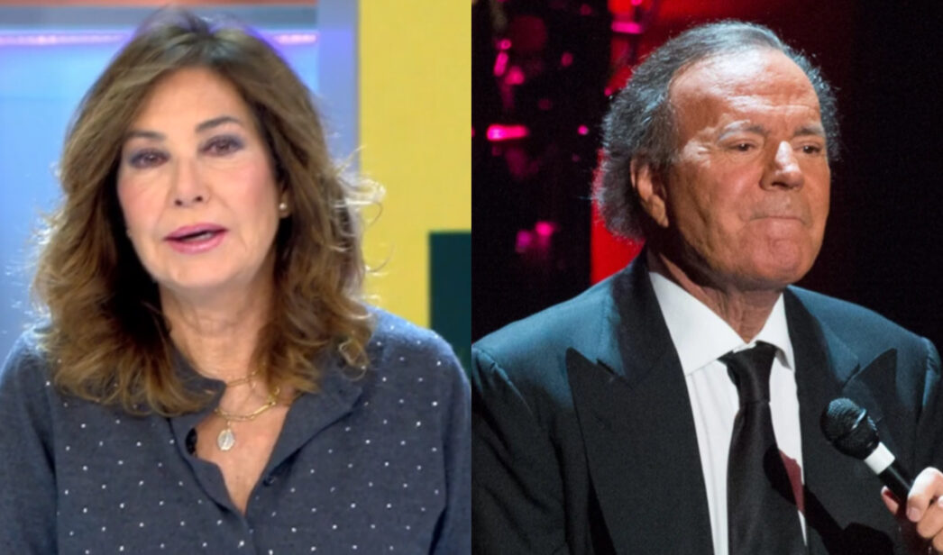 Ana Rosa Quintana y Julio Iglesias