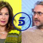 Ana Rosa Quintana, Máximo Huerta y el logo de Telecinco