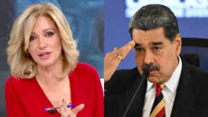 Susanna Griso y Nicolás Maduro