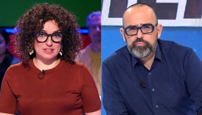 Virgnia Riezu y Risto Mejide